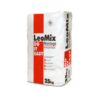 Клей для піно- та газобетонних блоків LeoMix Montage, 25кг