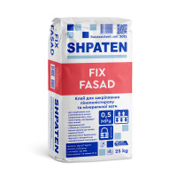 Клей для приклеювання теплоізоляційних плит SHPATEN Fix, 25кг