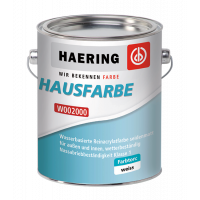 Фасадна фарба на основі чистого акрилу (шовковисто-матова) HAERING Hausfarbe W 2000, 10л