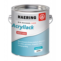 Фасадна фарба на основі чистого акрилу (глянцева) HAERING Acryllack W 5000, 10л