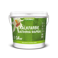 Білосніжна вапняна фарба KALKFARBE FEROMAL 37, 14 кг