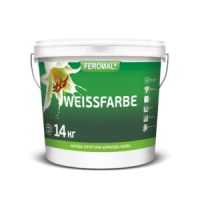 Акрилова водно-дисперсійна інтер’єрна фарба WEISSFARBE FEROMAL 25, 14 кг