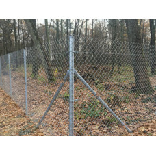 Стовп круглий з відкосами h=2.80м (48x3.0мм)