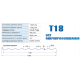 Профнастил (металопрофіль) "Т-18 без мікропрофілювання" товщина 0,4 - 0,5 мм (1 кв.м)