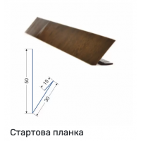 Комплектуючі для металосайдингу "Блок-хаус"