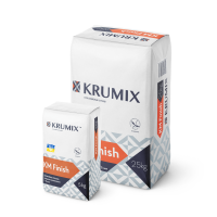 Шпаклівка гіпсова фінішна Kрумікс (Krumix) Finish, 25 кг