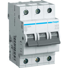 Автоматичний вимикач Hager 3P 25A B 6kA ( MBN325E )
