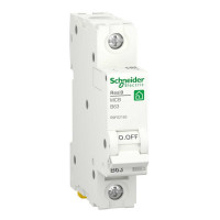 Автоматичний вимикач Schneider 6кА B 1p 63А Resi9 ( R9F02163 )