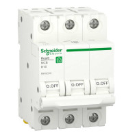 Автоматичний вимикач Schneider 6кА B 3p 16А Resi9 ( R9F02316 )