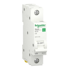 Автоматичний вимикач Schneider 6кА C 1p 06А Resi9 ( R9F12106 )