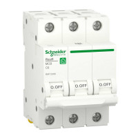 Автоматичний вимикач Schneider 6кА C 3p 06А Resi9 ( R9F12306 )