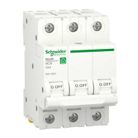 Автоматичний вимикач Schneider 6кА C 3p 63А Resi9 ( R9F12363 )