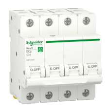 Автоматичний вимикач Schneider 6кА C 4p 32А Resi9 ( R9F12432 )