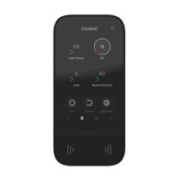 Клавіатура Ajax KeyPad Touchscreen чорна ( 58454.148.BL1 )