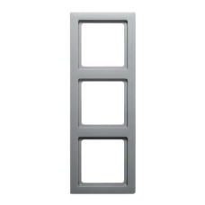 Рамка Berker 3Х алюміній Q.1 ( 10136084 )