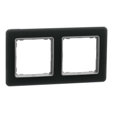 Рамка Schneider Sedna Design скло матове 2-на ( SDD362802 )