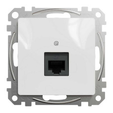 Розетка Schneider Sedna Design біла 1-на RJ-45 5e без рамки ( SDD111451 )