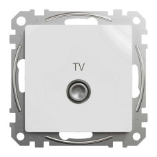 Розетка Schneider Sedna Design біла 1-на TV кінцева без рамки ( SDD111471 )