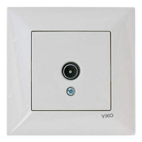 Розетка VI-KO Meridian біла TV прохідна ( 90970060-WH )