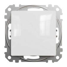 Вимикач Schneider Sedna Design білий 1-кл кнопка без рамки ( SDD111111 )