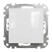 Вимикач Schneider Sedna Design білий 1кл прохідний без рамки ( SDD111106 )
