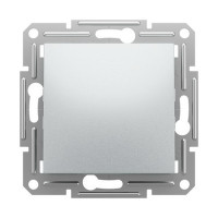 Вимикач Schneider Asfora алюміній 1кл ( EPH0100161 )
