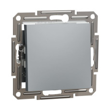 Вимикач Schneider Asfora сталь 1кл проміжний ( EPH0500162 )