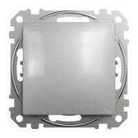 Вимикач Schneider Sedna Design алюміній 1кл ( SDD113101 )