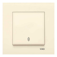 Вимикач VI-KO Karre кремовий 1кл прохідний ( 90960104 )
